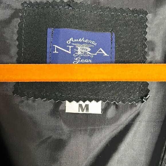 NRA Leather Vest Concealed Pocket Men’s Medium - Picture 3 of 8